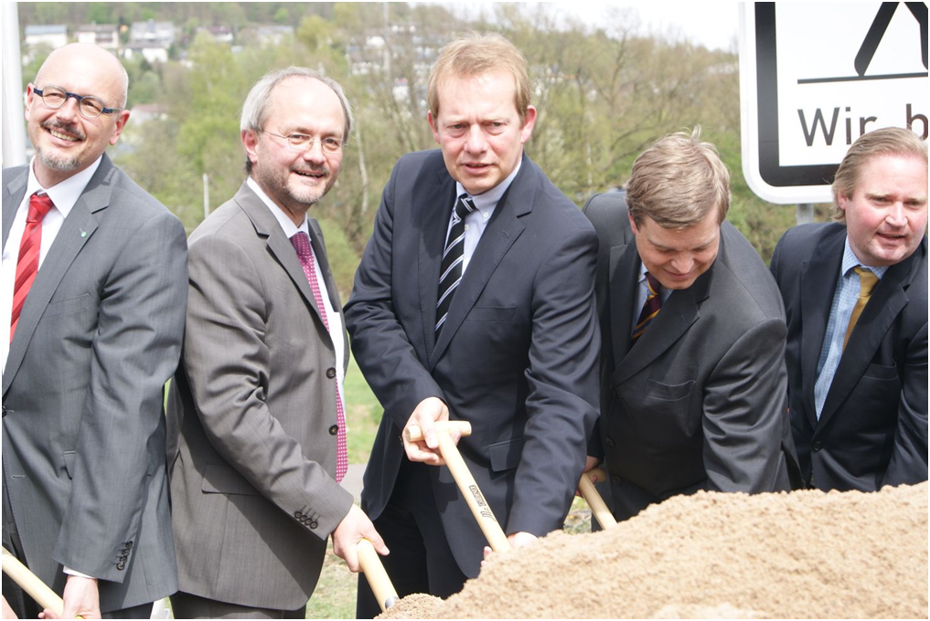 Spatenstich HTS Spatenstich HTS